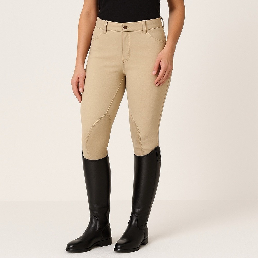 Riding Sport Breeches Women's Size 32 Long Beige Equestrian Riding Pants